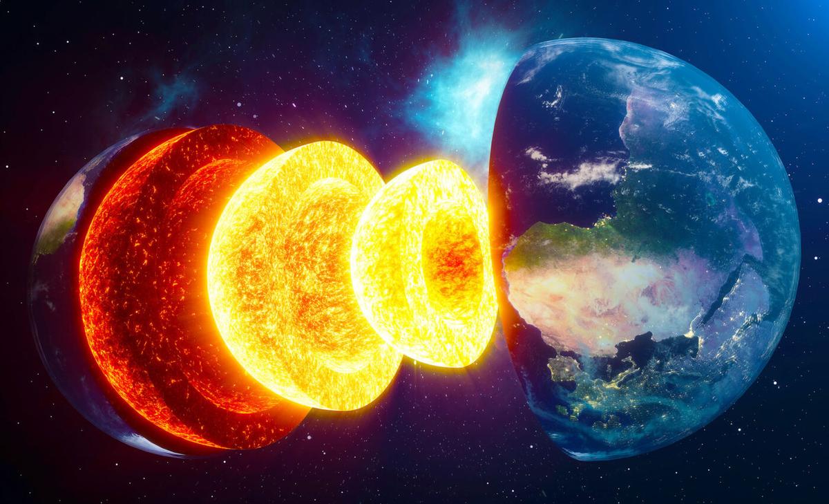Who is drilling a hole more than 30,000 feet deep in the Earth's crust, and why?