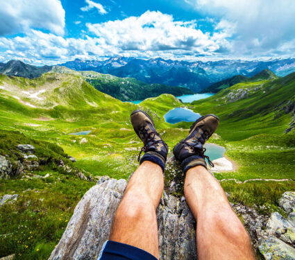 Relax,,Lake,Ritom,On,The,Swiss,Alps