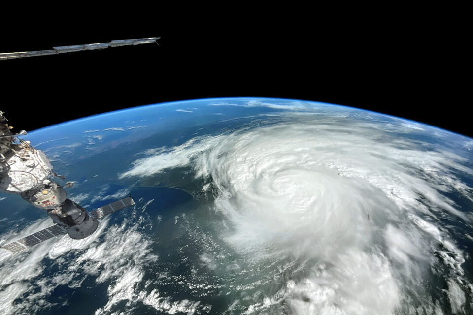 Astronaut captures Hurricane Idalia from space