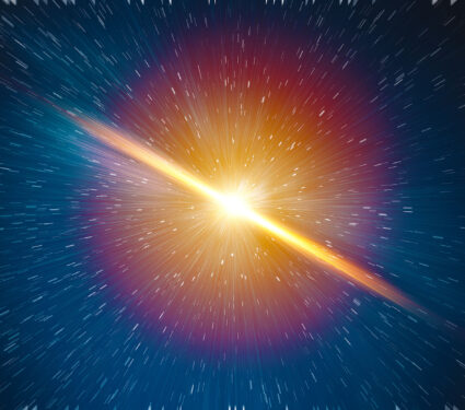 Galaxy,Explosion,Big,Bang,Of,Star,Universe,Illustration,Concept