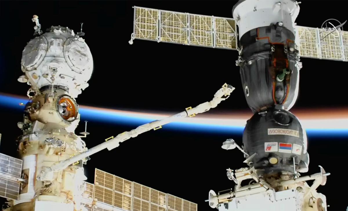 New space station crew aboard Russian Soyuz MS-24 successfully docks with ISS