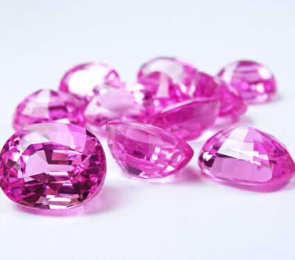 Genuine,Mined,Natural,Pink,Sapphire,Oval,Shape,Cutting,For,Design