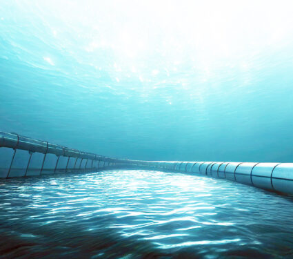 Underwater,Gas,Pipelines,For,Gas,Transportation,In,Europe.,Underwater,View.
