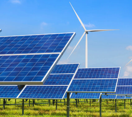 Photovoltaics,And,Wind,Turbines,Generating,Electricity,In,Solar,Power,Station