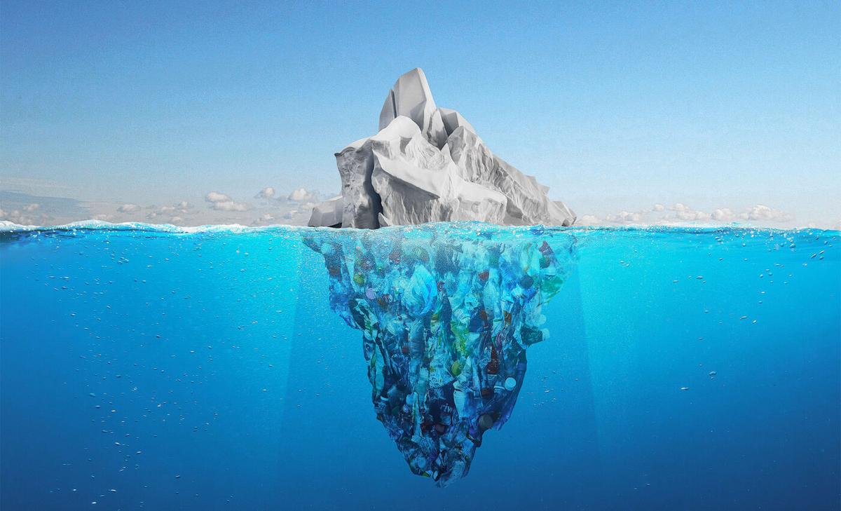 What is driving the surge of microplastics found in the Arctic?