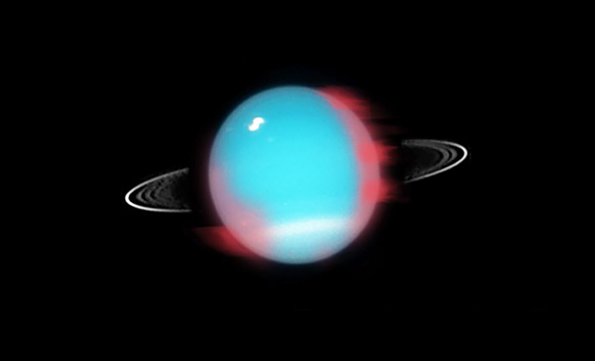 Uranus has an infrared aurora that offers clues to life on icy worlds