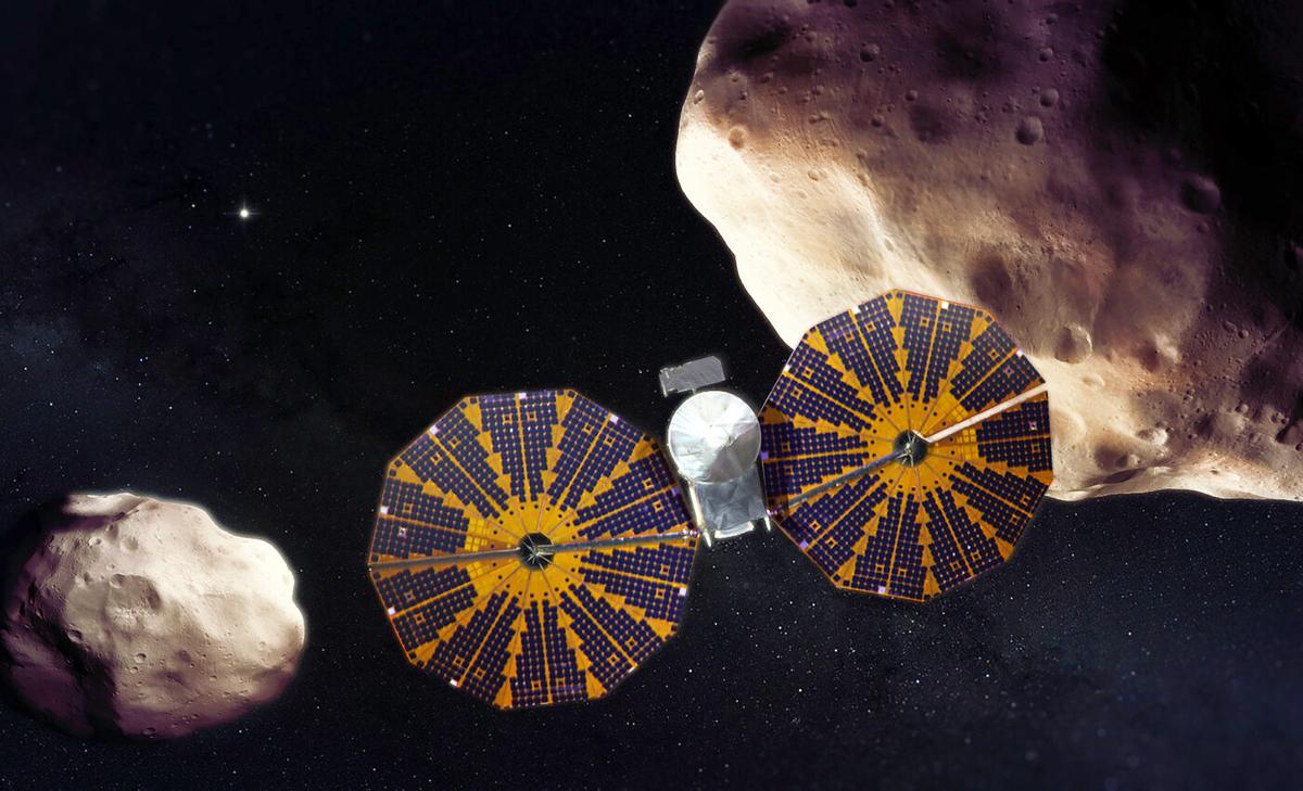 Lucy spacecraft discovers two asteroids instead of one during Dinkinesh flyby