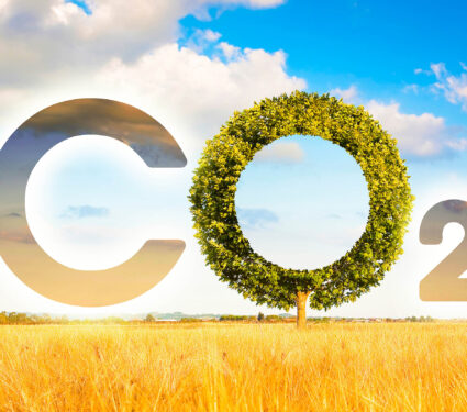 Reduction,Of,The,Amount,Of,Co2,Emissions,-,Concept,Image