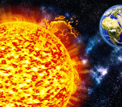 Sunspot,Explosions,Sending,Extreme,Uv,Radiation,To,Earth,3d,Animation