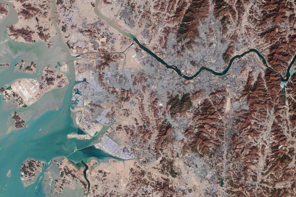 The city of Seoul, South Korea 