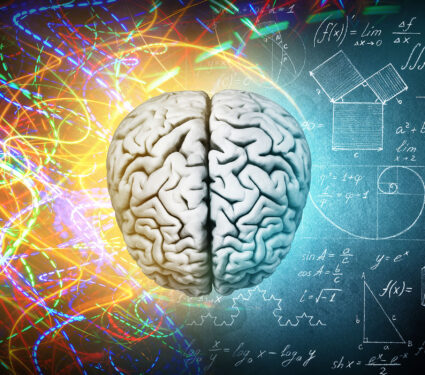 The,Concept,Of,The,Human,Brain.,The,Right,Creative,Hemisphere