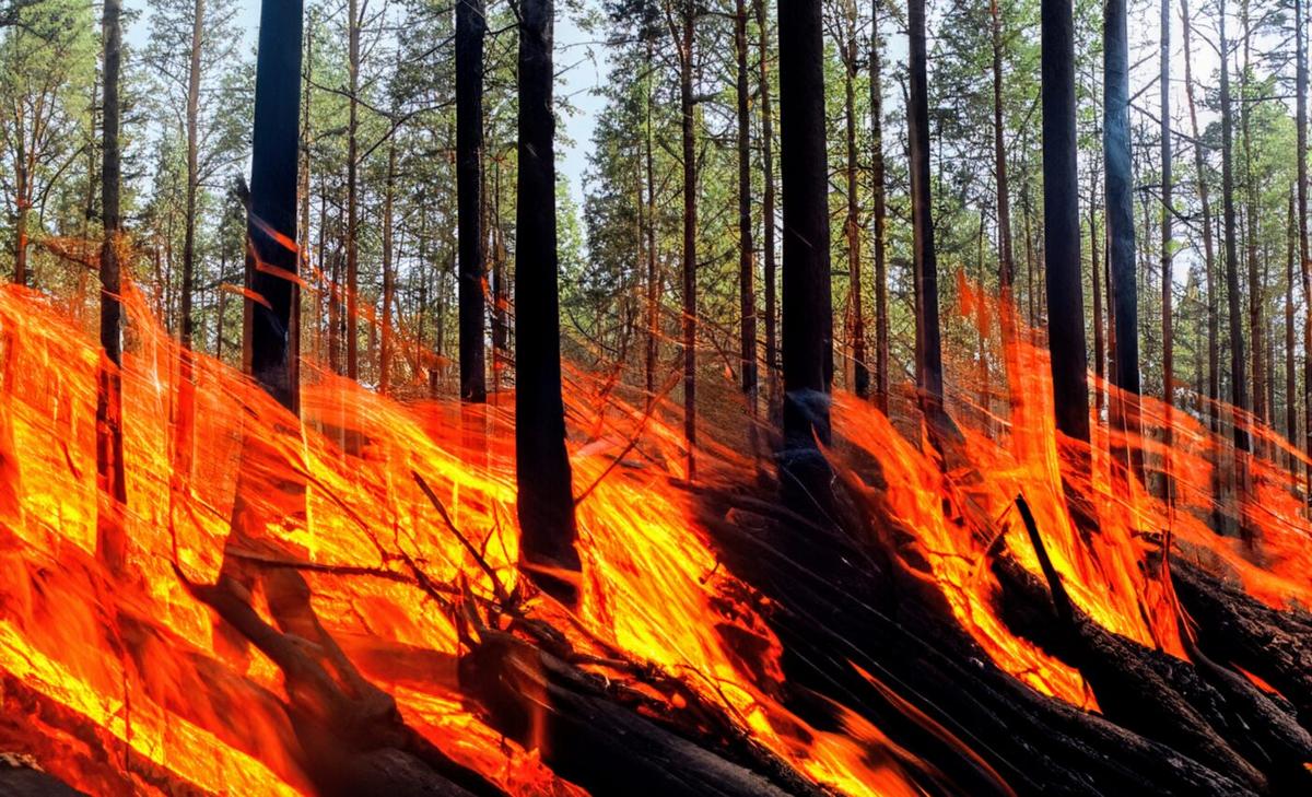 Wildfire threat is rising in the eastern United States