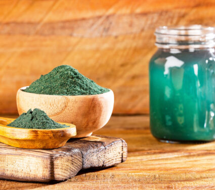 Spirulina,Green,Smoothie,-,Healthy,Food
