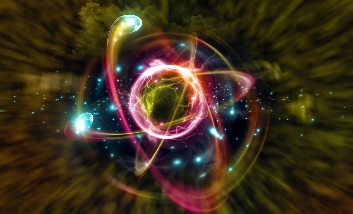 Quantum "ping-pong" game played by two atoms controlling photons
