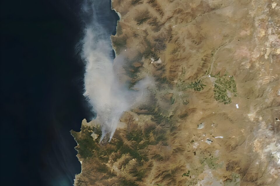 Summer heatwave sparks devastating fires in Chile 
