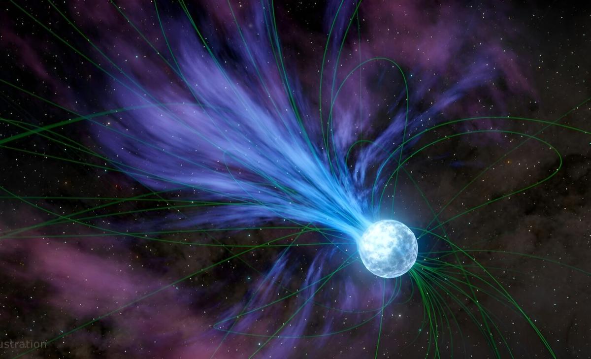 Glitching star explains cosmic radio bursts