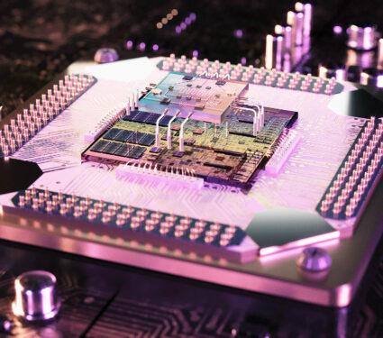 3d,Render,Of,Quantum,Processor