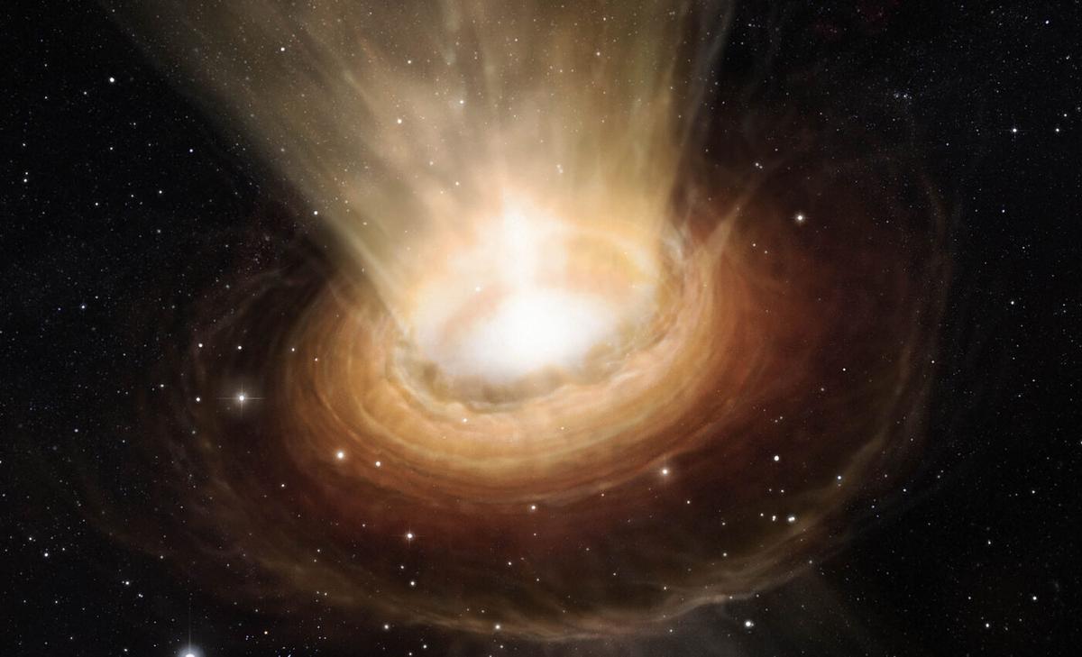 Cosmic winds from planet-forming discs seen for the first time
