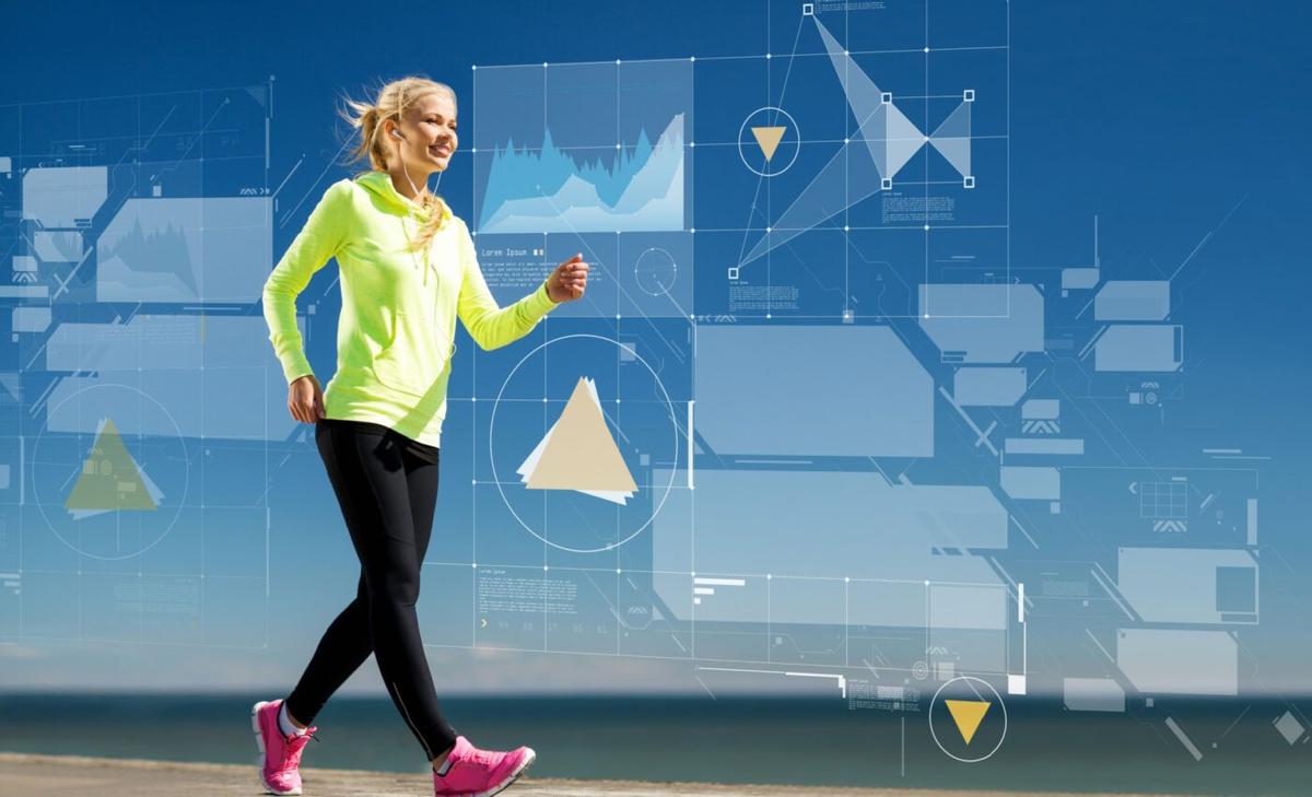 Human perception changes along with our walking rhythm