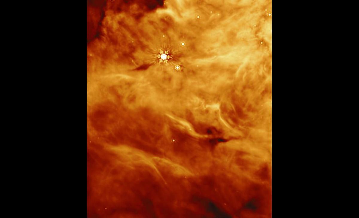Complex organic molecules discovered surrounding newborn star