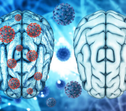 3d,Render,Of,A,Medical,Background,Of,Healthy,Brain,And