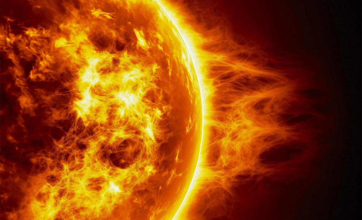 The Sun is covered with moss, though not the kind you’re thinking