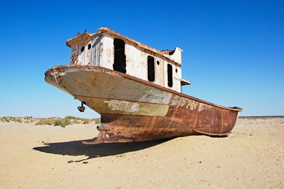 Aral Sea dust emissions have doubled, with major climate impacts