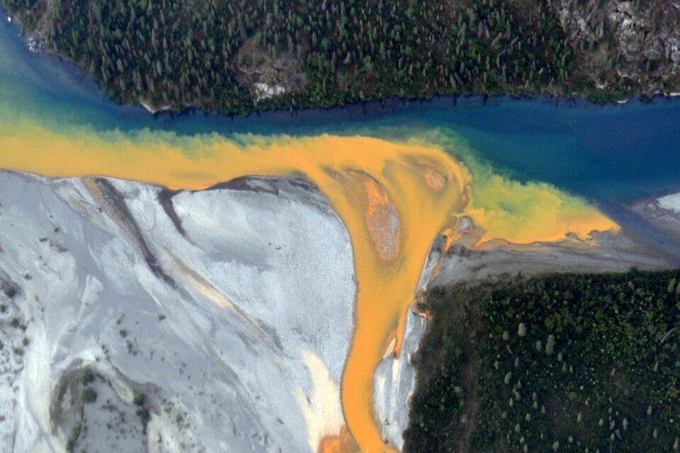 Alaska’s rivers are rusting and the changes are visible from space