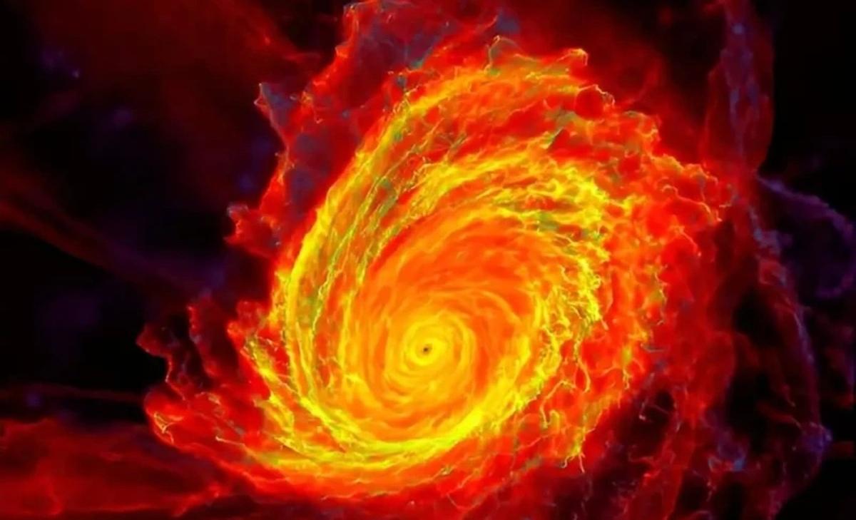 Black hole disks are unexpectedly 'fluffy' as they grow and evolve