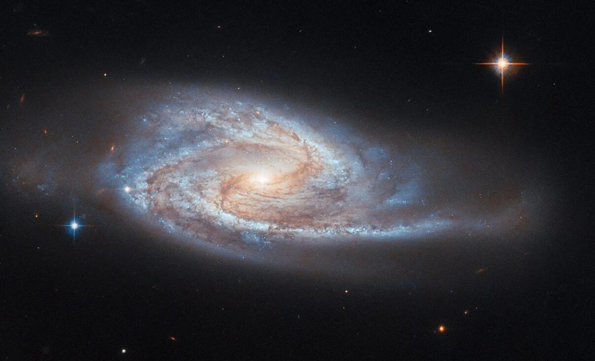 Galaxy with an ultra-bright core is concealing a secret