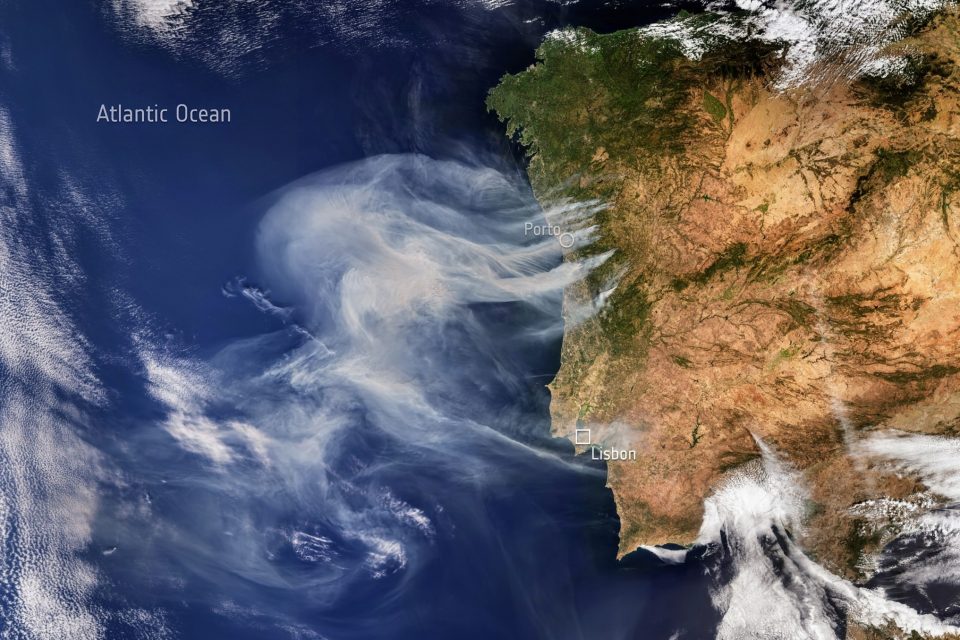More than 100 fires are burning in Portugal