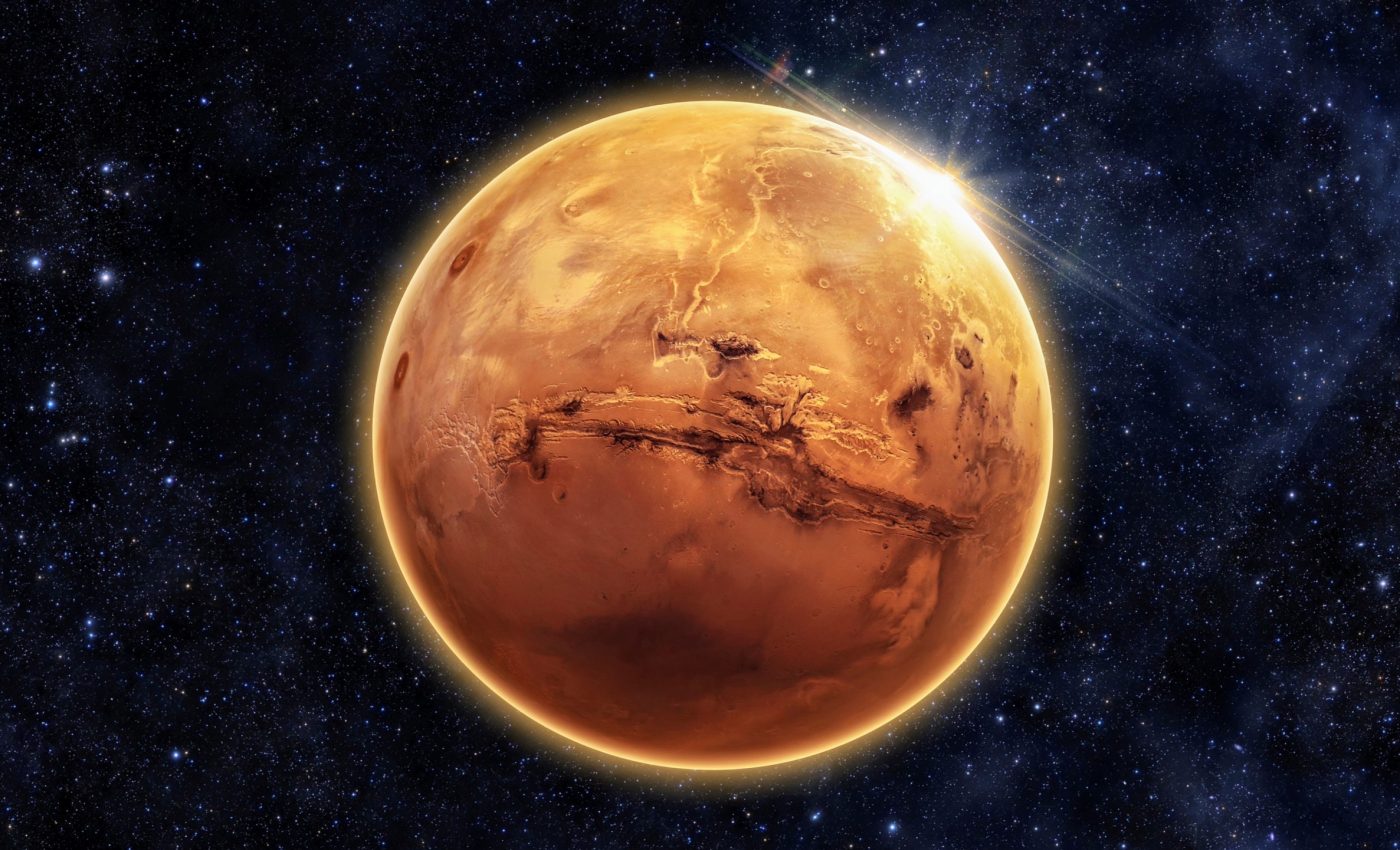Is Mars' missing atmosphere hiding in plain sight?