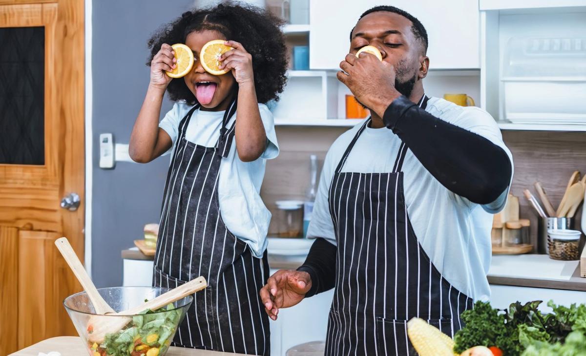 How can we help children adopt a healthy approach to eating?