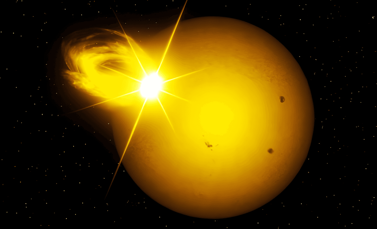 Sun-like stars release massive superflares every 100 years