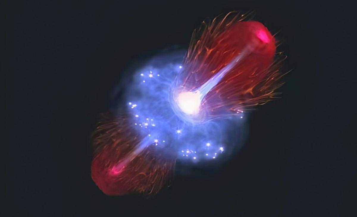 Massive black hole is seen taking a 'nap' after eating too much