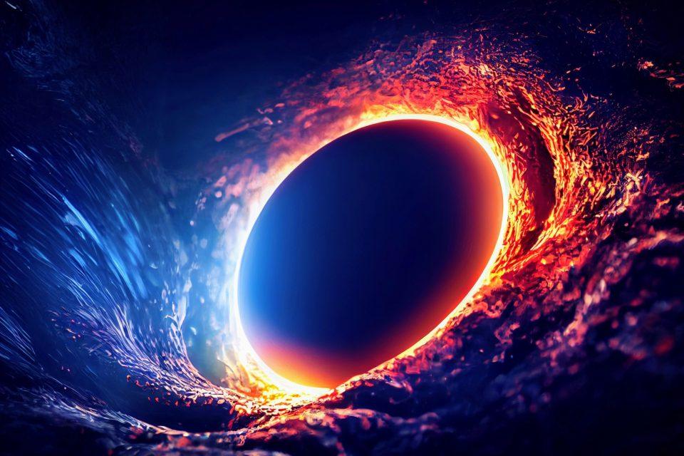 Mysterious x-ray flashes are accelerating in a black hole