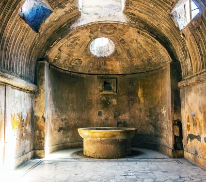 The,Interior,Of,Main,Public,Baths,In,Ruins,Of,Ancient