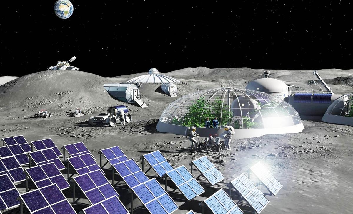 NASA plans to build a Moon base using 3D printing and robots