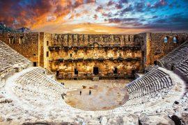 The,Theatre,Of,Aspendos,Ancient,City,In,Antalya