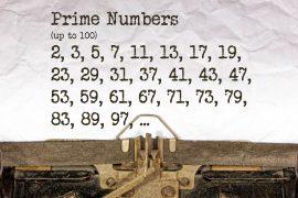 Text,Message,-,Prime,Numbers.,Written,With,A,Vintage,Typewriter.