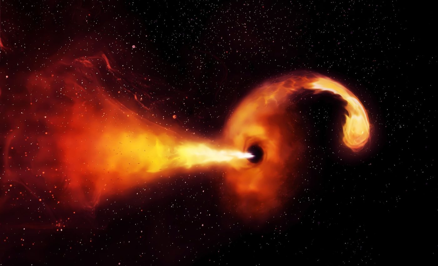 Dying black hole may have fired a ghost particle at Earth