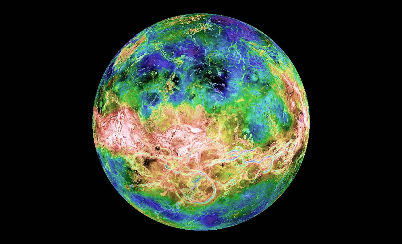 Hidden barrier inside Venus creates ring-shaped volcanic features