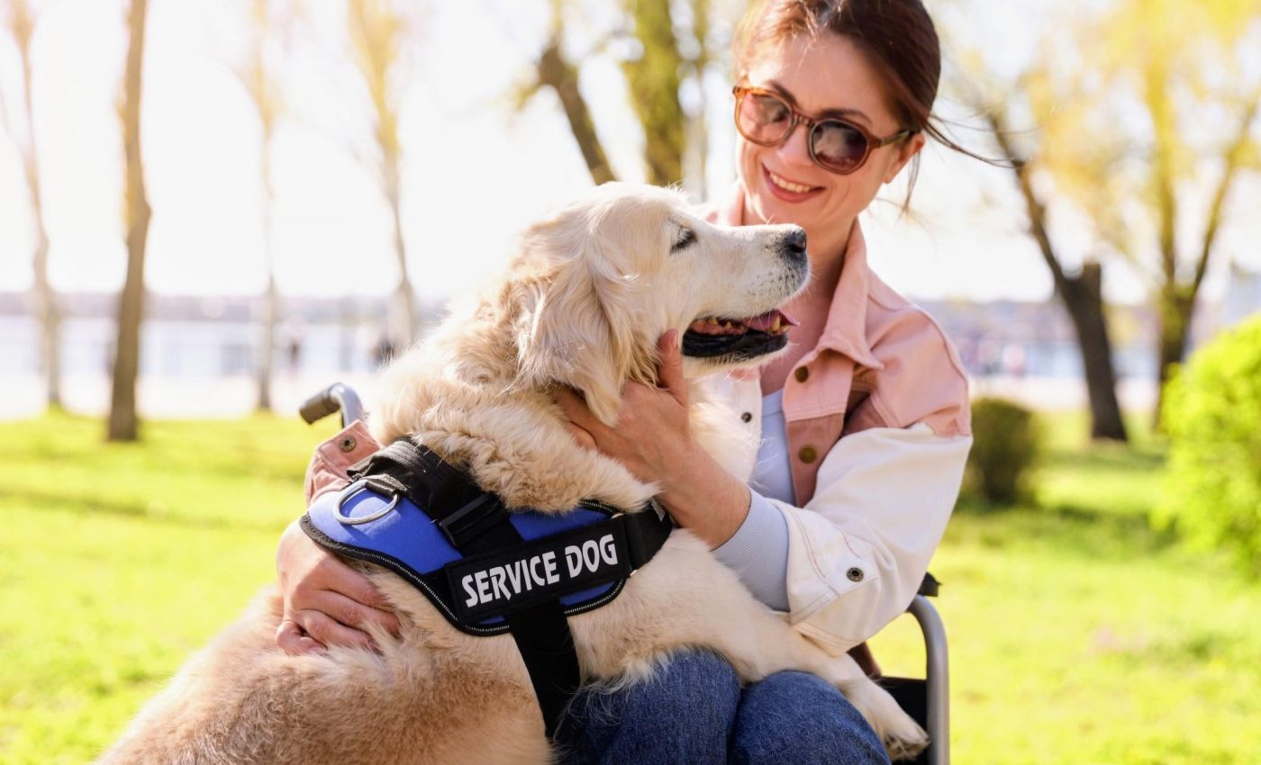 Training service dogs slows aging and stress in veterans