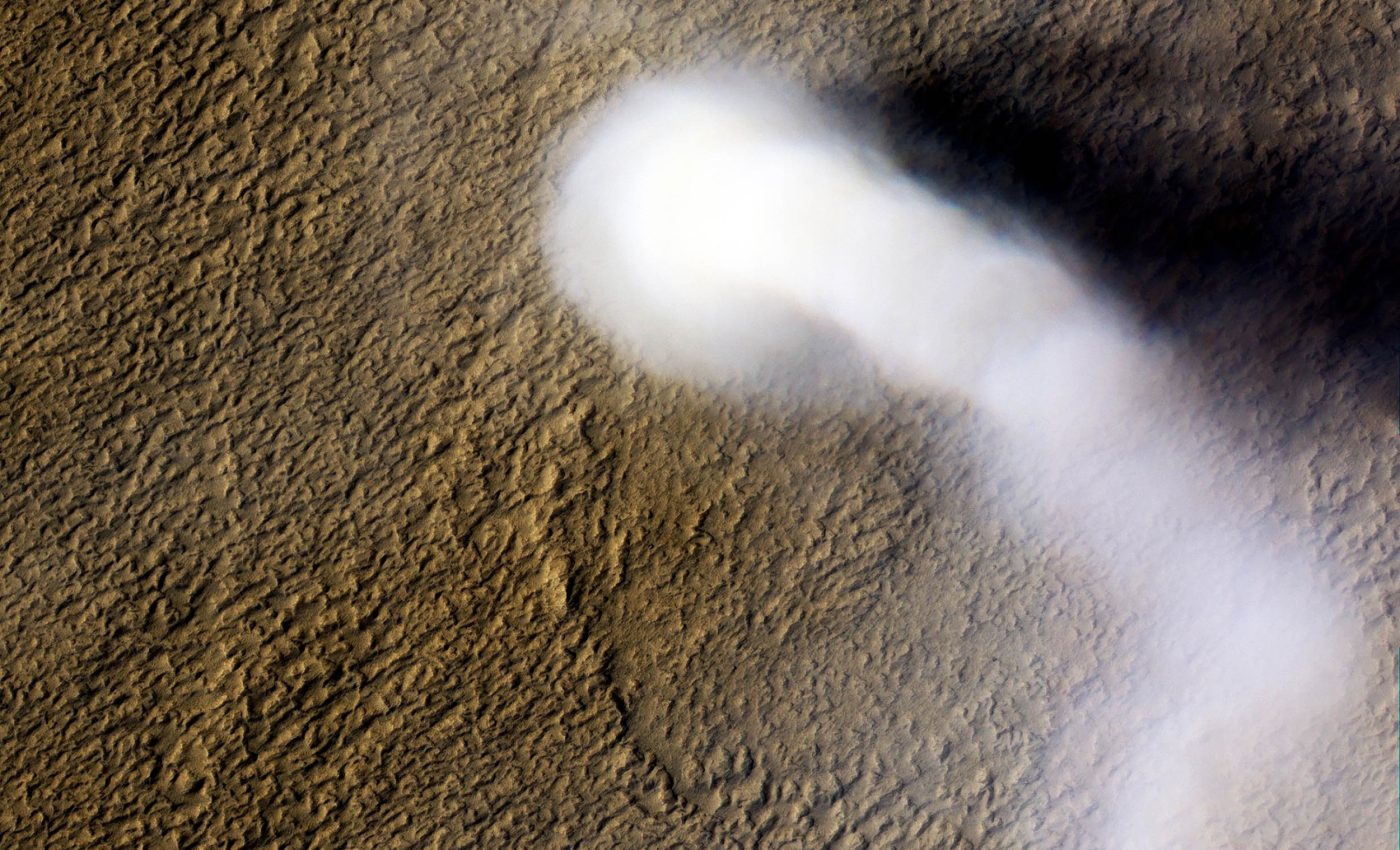 Mars images uncover a world of dust devils and wild winds