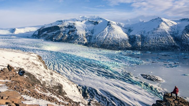 Glaciers are cooling themselves - but not for much longer