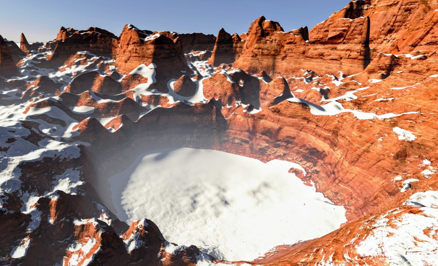 Mars ice could preserve signs of ancient life for 50 million years