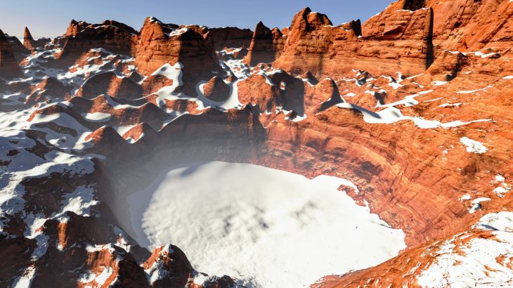 Mars ice could preserve signs of ancient life for 50 million years