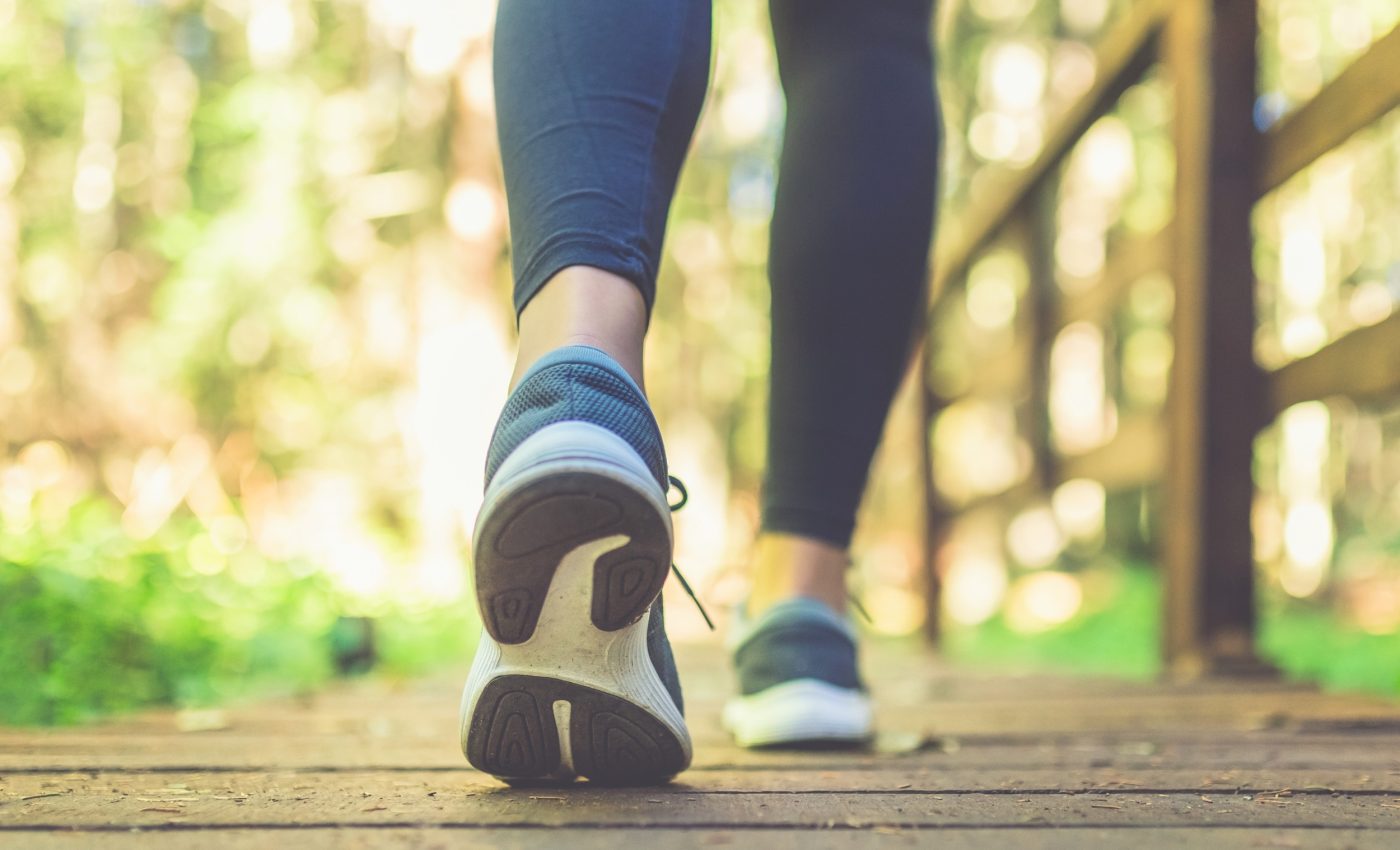 Walking just once or twice a week has a major impact on health