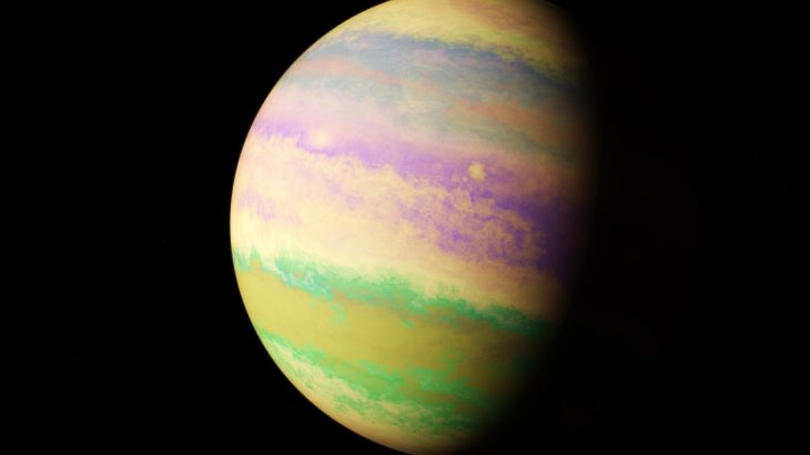 Alien life may reveal itself as color in the clouds of distant planets