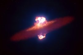 Opening flash of a giant star explosion captured for the first time